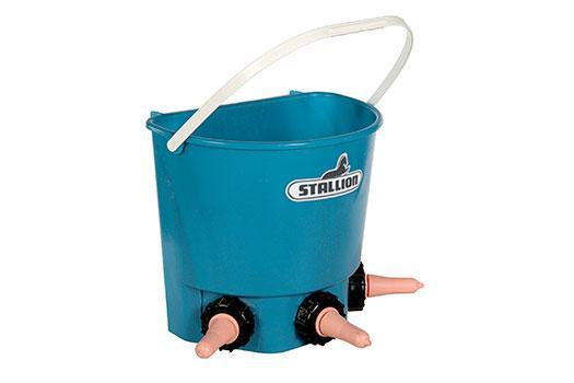 stallion gravity bucket 3 teat feeder