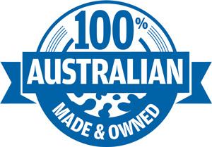 Australian owned made logo